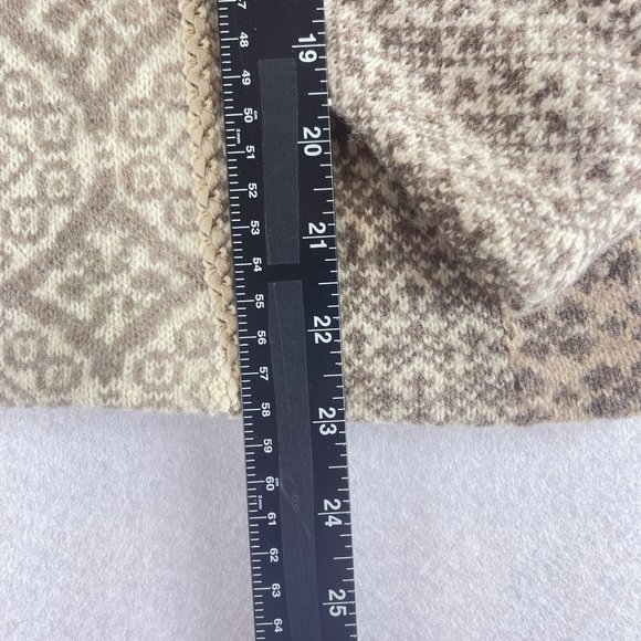Talbots Beige and Cream Patterned Sweater - Picture 6 of 10